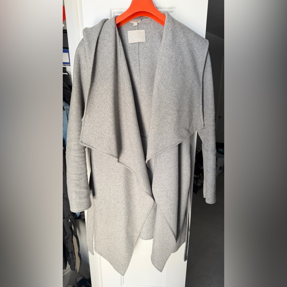 Soia & Kyo Gray Wool Blend Coat